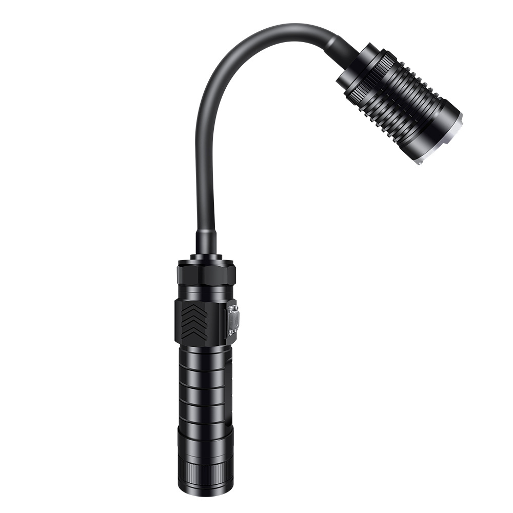 Cross-border new XHP90 telescopic zoom LED hose barbecue light outdoor emergency lighting car repair work light