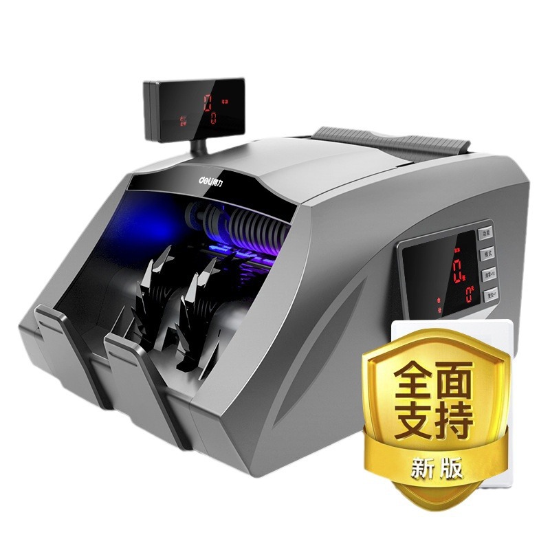 Deli 3910S Money Counting Machine 2026 New Model B Commercial Cashier Small Portable Bank Money Detector