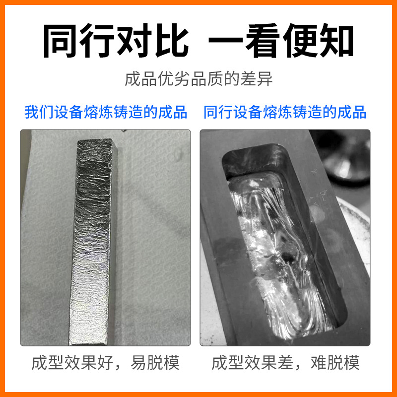 Precious Metal Vacuum Medium Frequency Smelting Furnace Upgraded High Frequency Induction Gold, Silver, Copper and Platinum Smelting Integrated