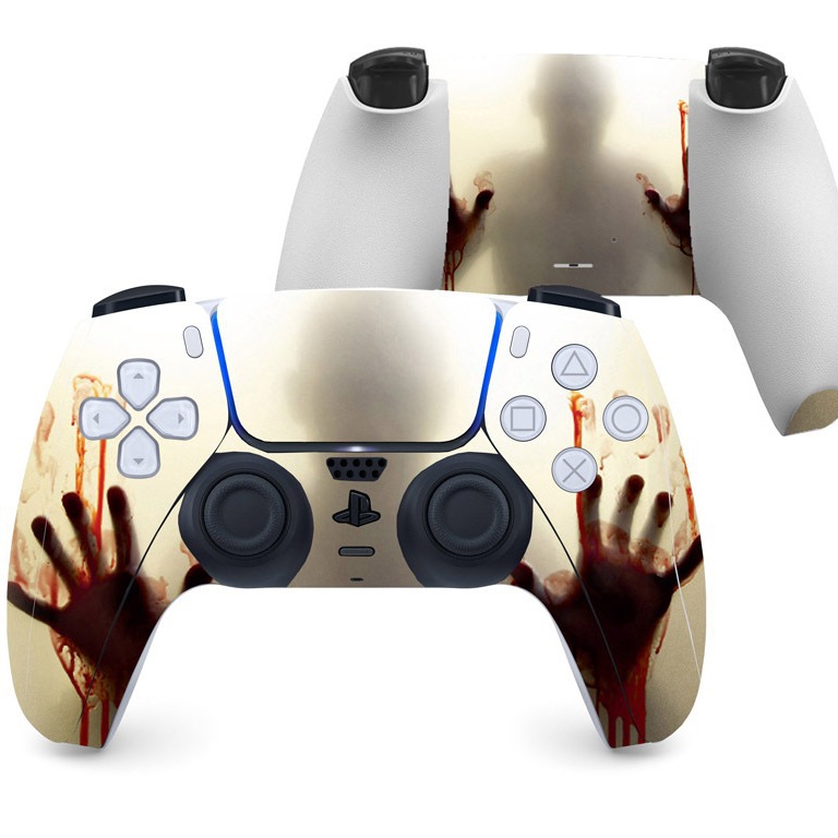 ps5 handle sticker film seamless frosted skin sticker decal vinyl matt all-inclusive back