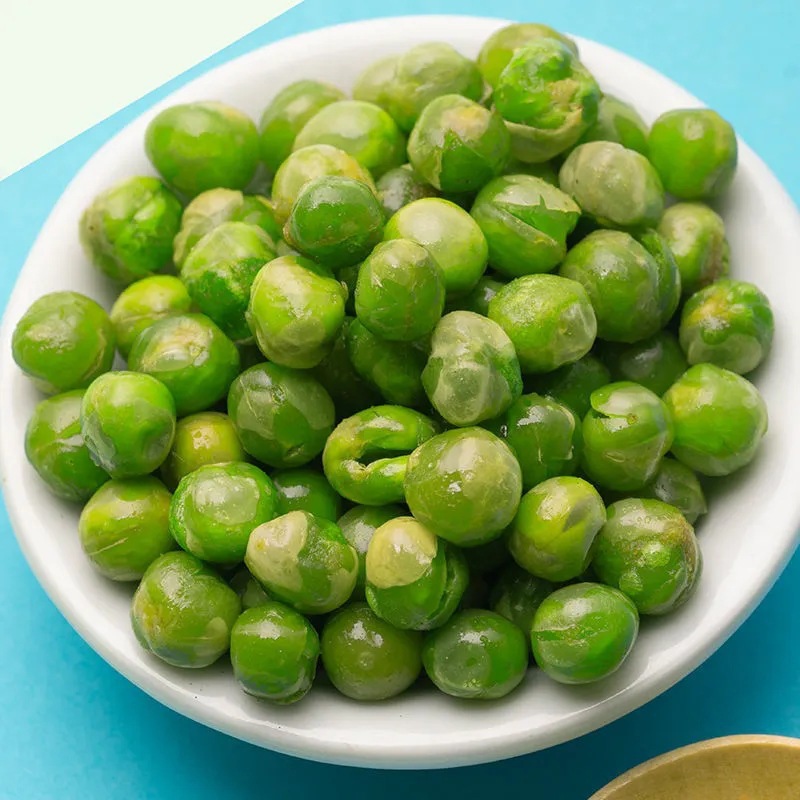 Garlic-flavored American green beans independent small packaging fried net red nostalgic casual snacks wholesale bulk whole box