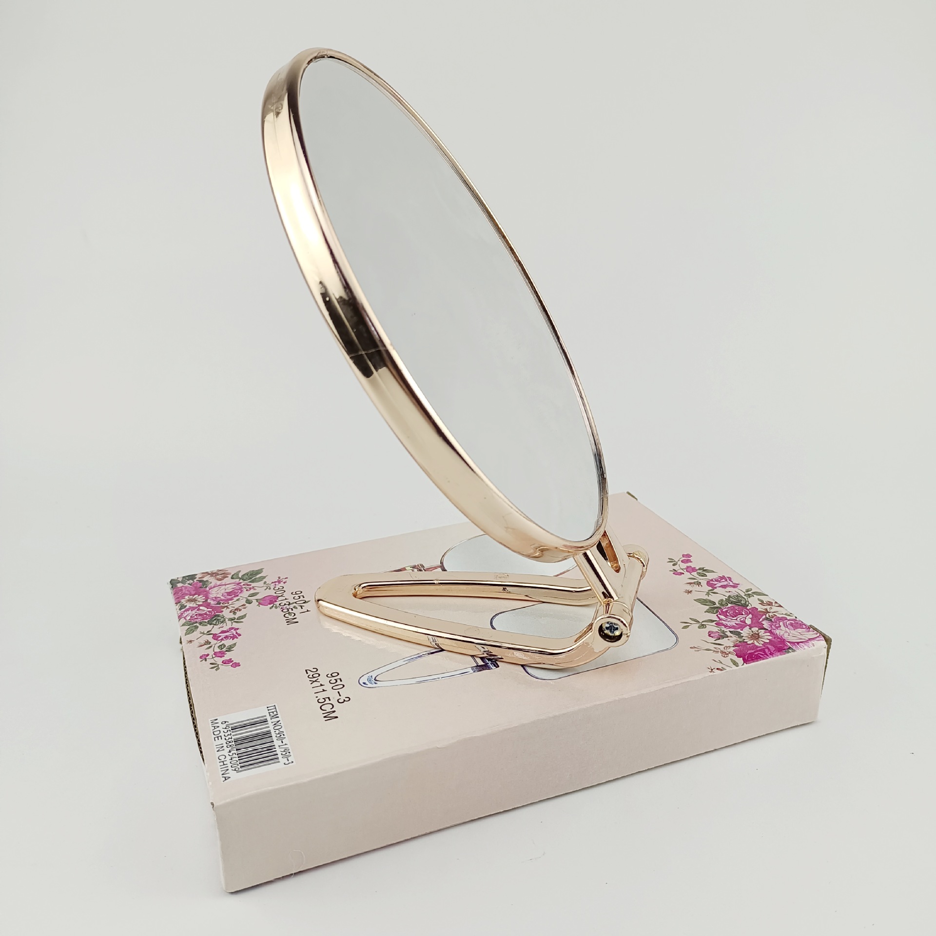 Desk mirror makeup mirror double-sided mirror folding mirror student dormitory dressing mirror desktop bedroom mirror wholesale