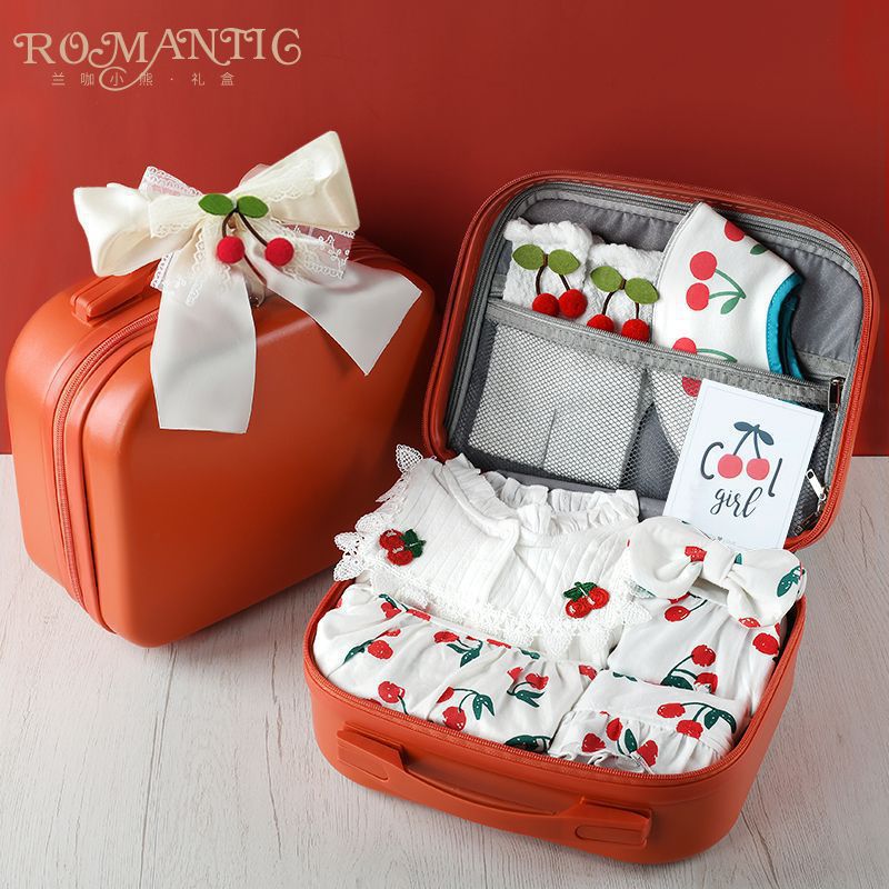 Креативная подарочная коробка для девочки, маленькая вишня, милый набор, подарок на 100-й день рождения