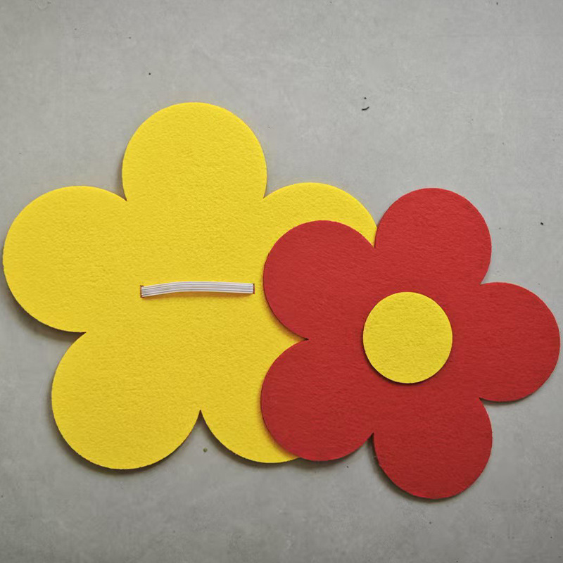 School Activity Props, Hand-Held Flowers, Give You a Small Red Flower, Dance Props, Group Competition Activity Props