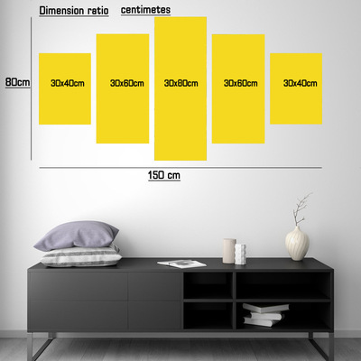 Cross-border Amazon AliExpress seller inkjet printing decorative painting core frame.