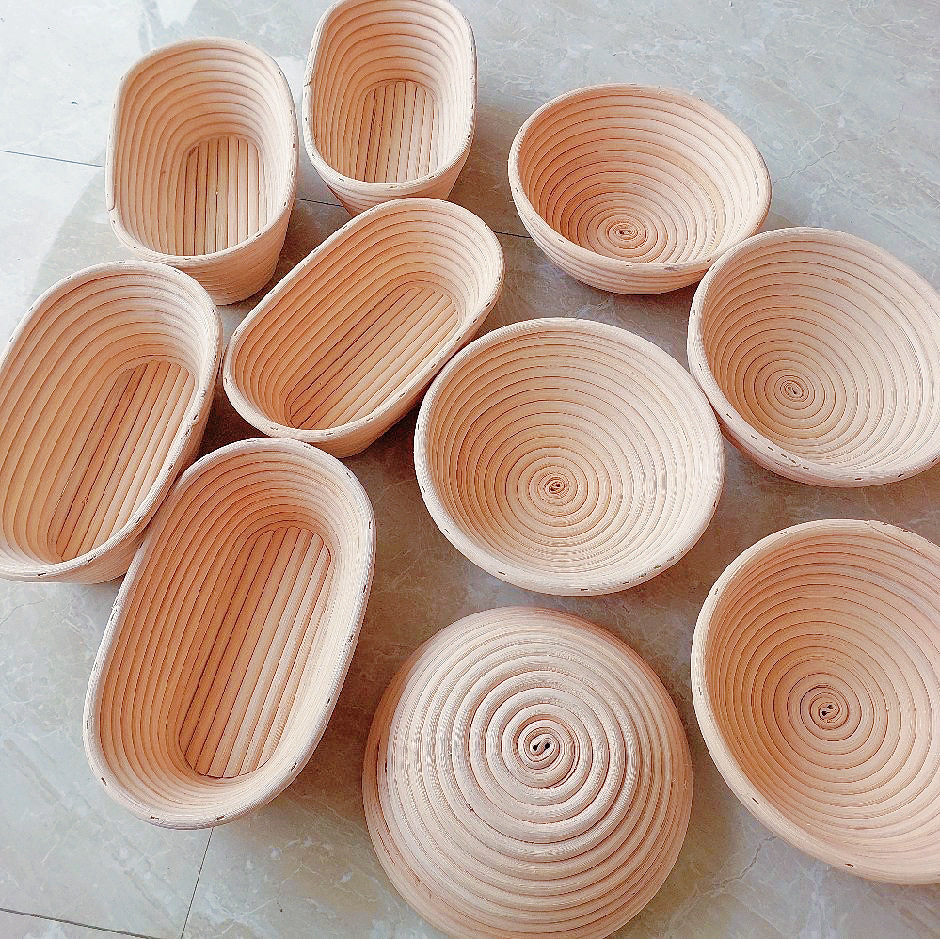 Корзина для хлеба вьетнамского стиля из ротанга для выпечки