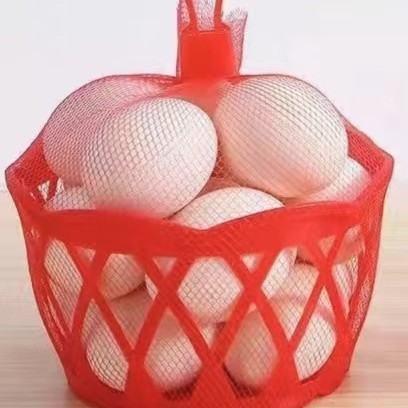 Сетчатый мешок для яиц, сетчатый мешок для фруктов, мелкая пластиковая сетка, оптовая продажа, супермаркет, мешок для яиц