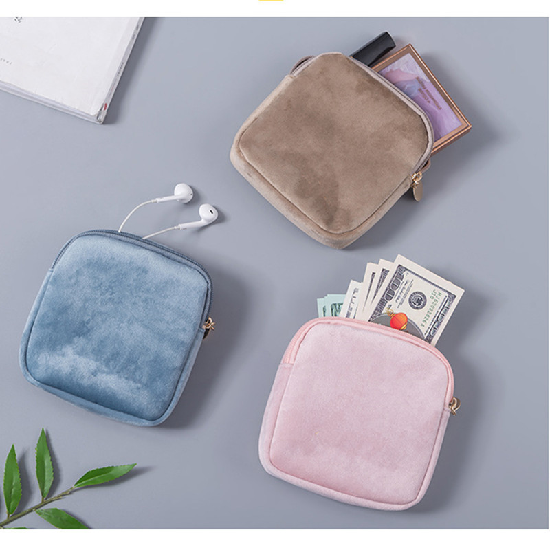 Новая сумка для хранения гигиенических прокладок, косметическая коробка