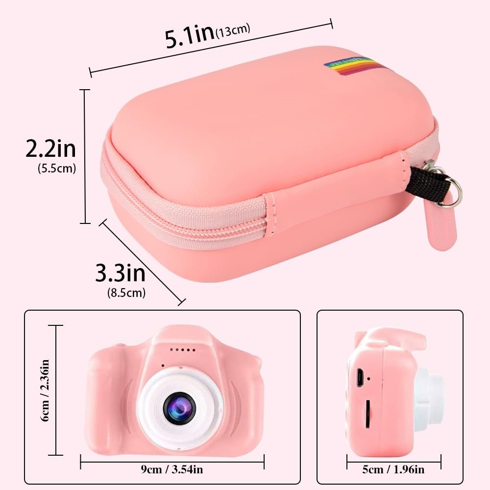 Factory Customized Kidsren's Digital Camera Eva Cosmetics Bag Outdoor Travel Sports Camera Packaging Storage Box