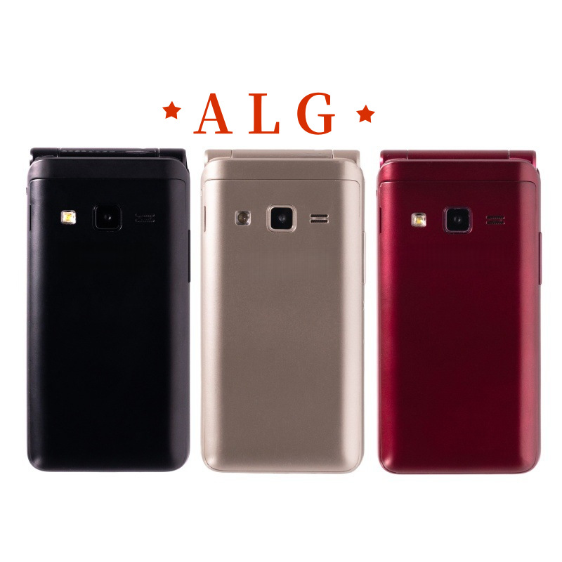 Cross-Border Foreign Trade Sm-G1650 Smartphone with Loud Sound and Large Characters Flip Button Elderly Phone Android Foreign Trade Phone