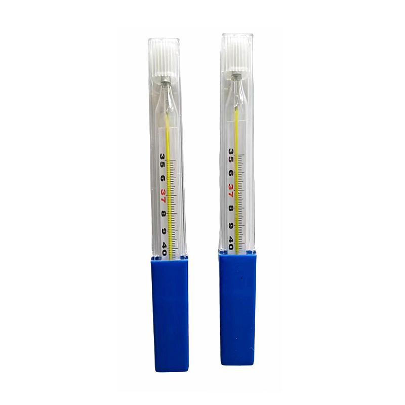 Huili glass thermometer large scale internal standard medium thermometer medical household glass thermometer underarm