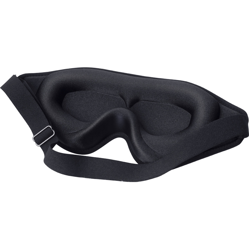 In-Stock New 3D Sleep Mask, Three-Dimensional Light-Blocking, Rebound Memory Foam, Light-Blocking Aviation Eye Mask, Direct Sales from the Manufacturer