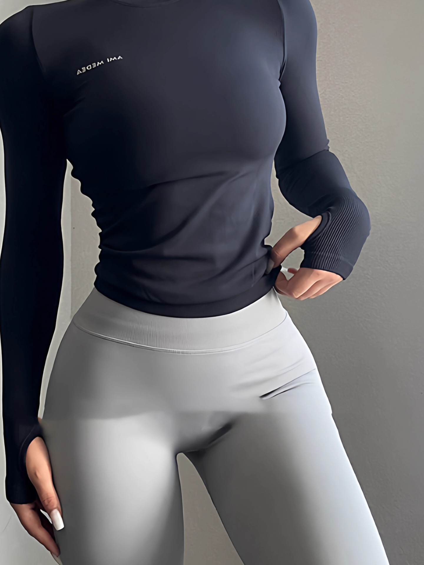 New Autumn and Winter Slimming Tight-Fitting Running Training Professional Exercise Sports Fitness Clothing Yoga Sports Tights