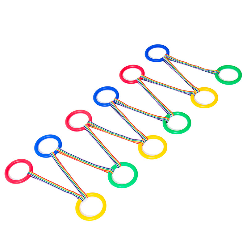 Multi-person rope children's kindergarten queue traction rope hand pull anti-lost travel pull ring rope