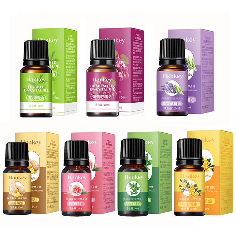 Han Ji rose wormwood essential oil beauty salon body scraping massage skin care products ginger essential oil one-piece delivery