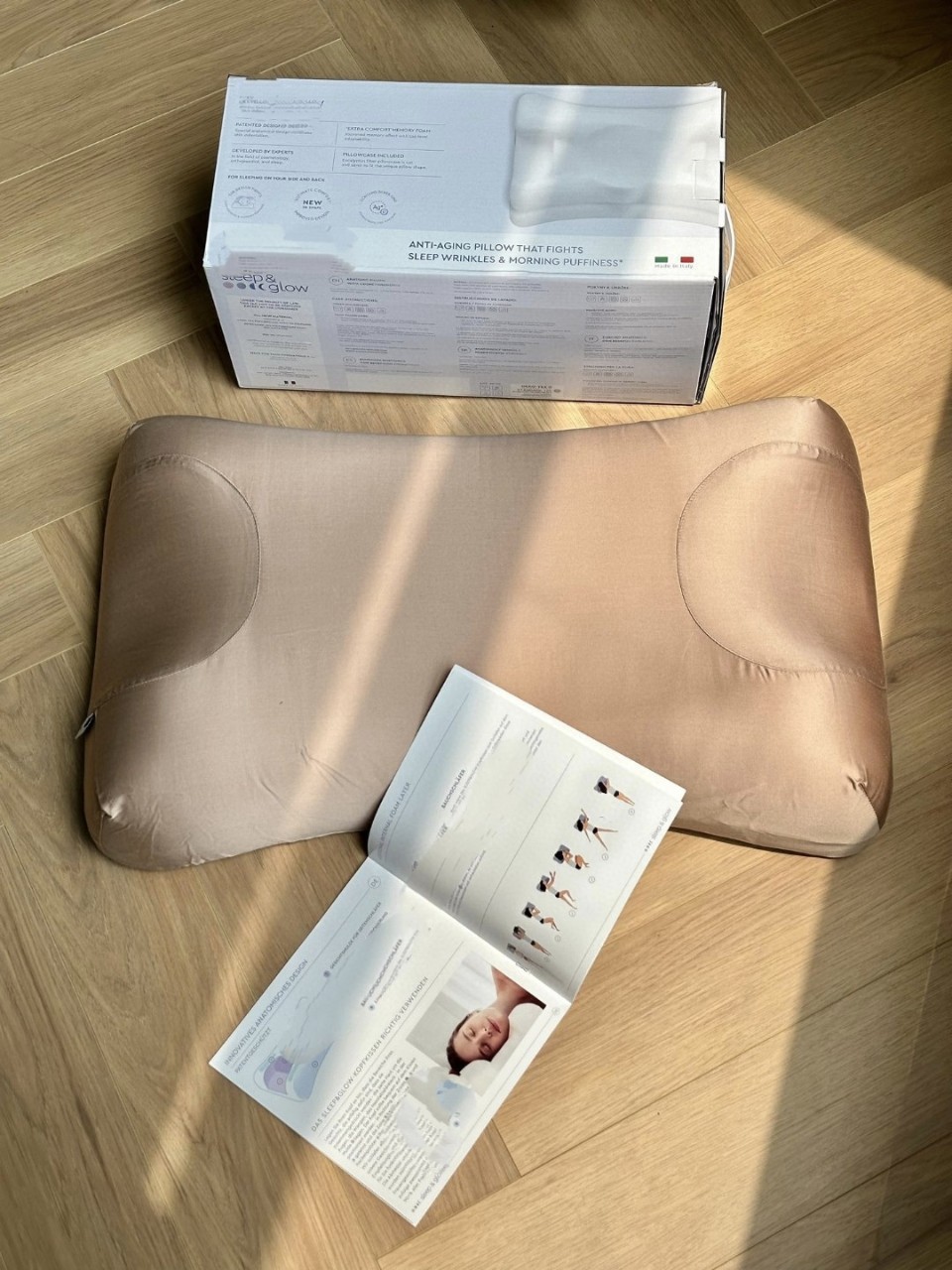 Italy Slep Beauty Pillow Pro Partition Side Sleep Pressureless Sleep Anti-wrinkle Cervical Spine Memory Foam Pillow