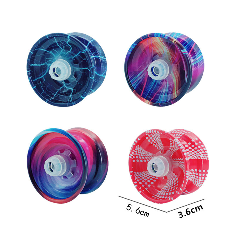 Cross-Border Supply Alloy Yo-Yo Colorful Yoyo Ball Metal Yo-Yo Boy Wire-Controlled Toy Factory Price Wholesale