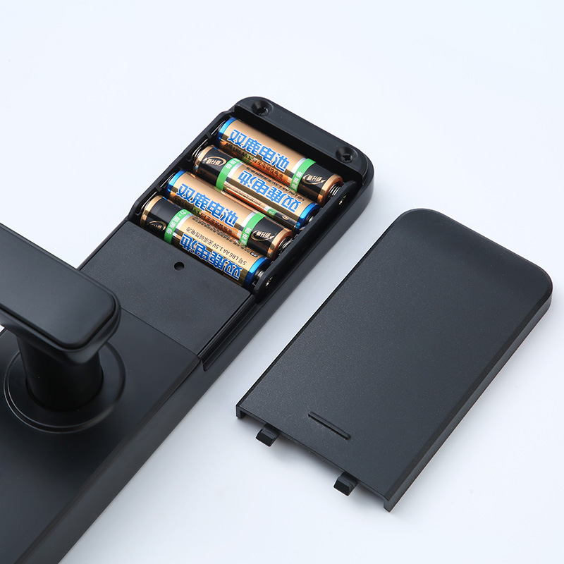 Foreign Trade Cross-border Apartment Hotel Card Lock app Remote Smart Fingerprint Lock Wooden Door Bluetooth ttlock Fingerprint Lock