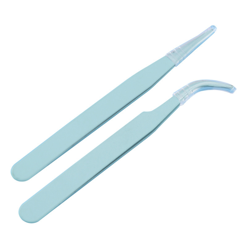 Pengdou Tools, Nail Art Tweezers, Eyelash Tweezers, Mini Colorful Journal Clips, Straight and Curved Head DIY Tools