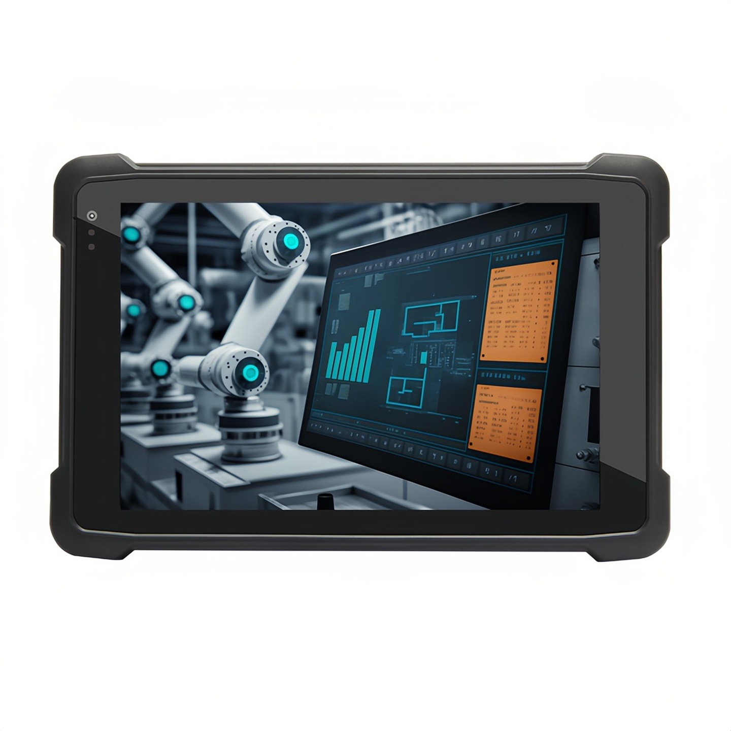 Dongtintech Dongtian Industrial Reinforced Rugged Tablet Pc 8inch Ip65 Waterproof Android System 2