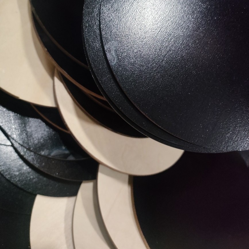 Cross-border wooden plate black sun moon constellation spirit pendulum plate various ornaments decoration round carving wood carving marking