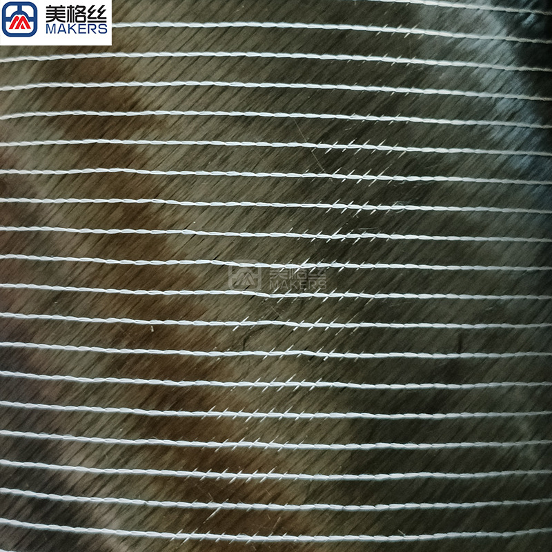 Carbon Fiber Multi-Directional Fabric 300 Grams +45 ° /-45 ° Biaxial Carbon Fiber Cloth Reinforcement 1.27m Width