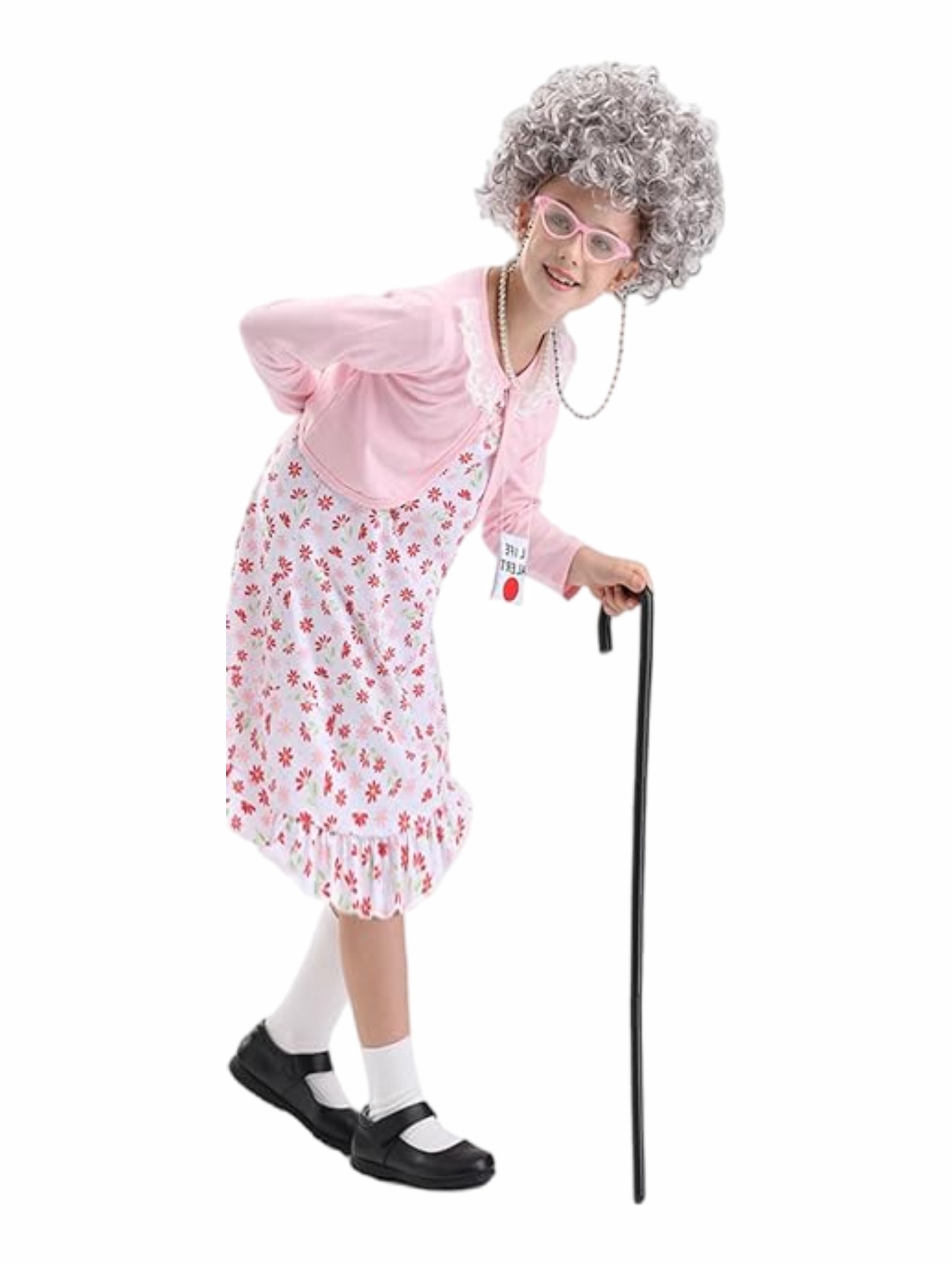 Children's Costumes for Grandpa and Grandma Role-Playing Funny Performance Cos Costumes 100Daysof School
