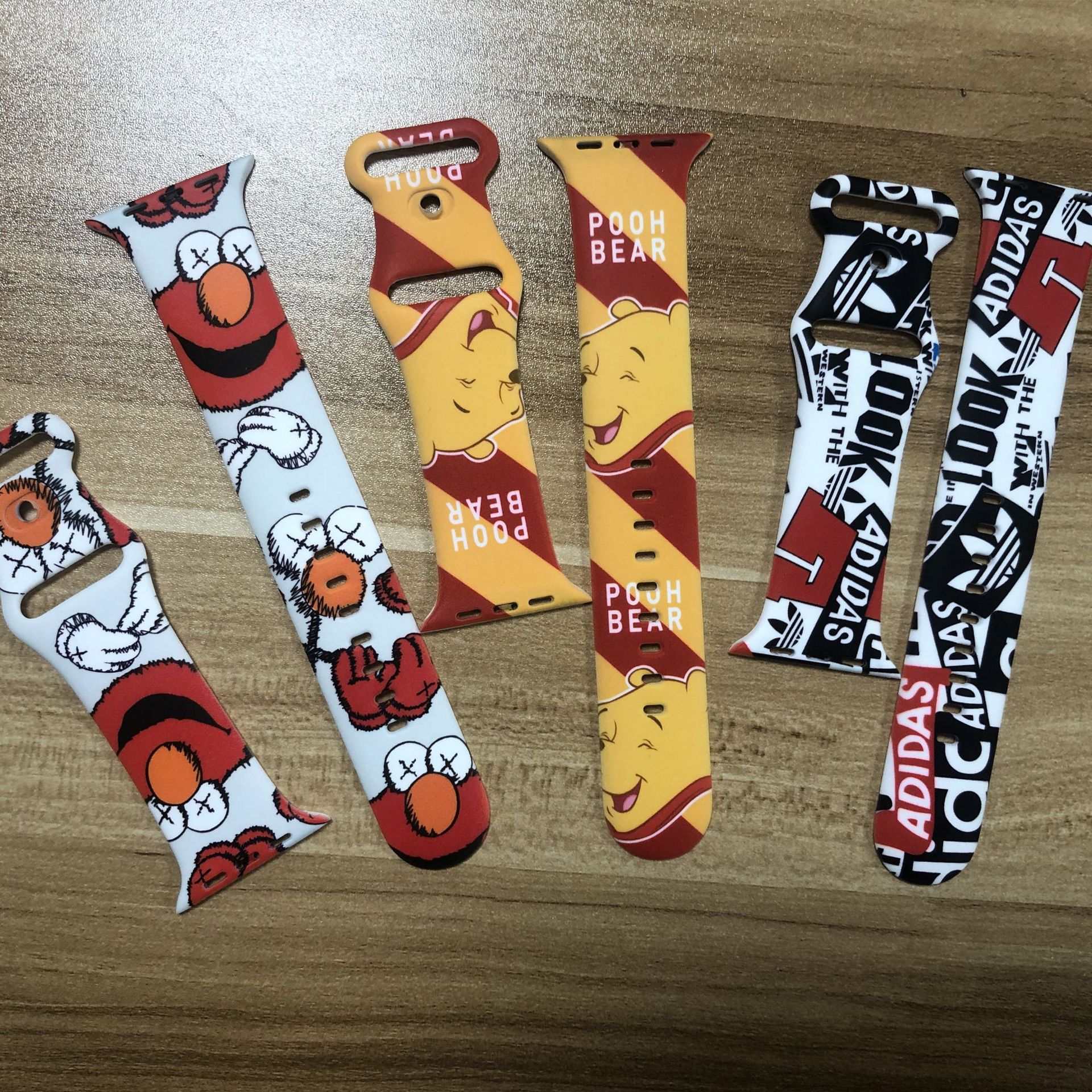 applewatch Strap Apple Watch Strap Trendy Brand Printed Strap iwatch Strap Silicone