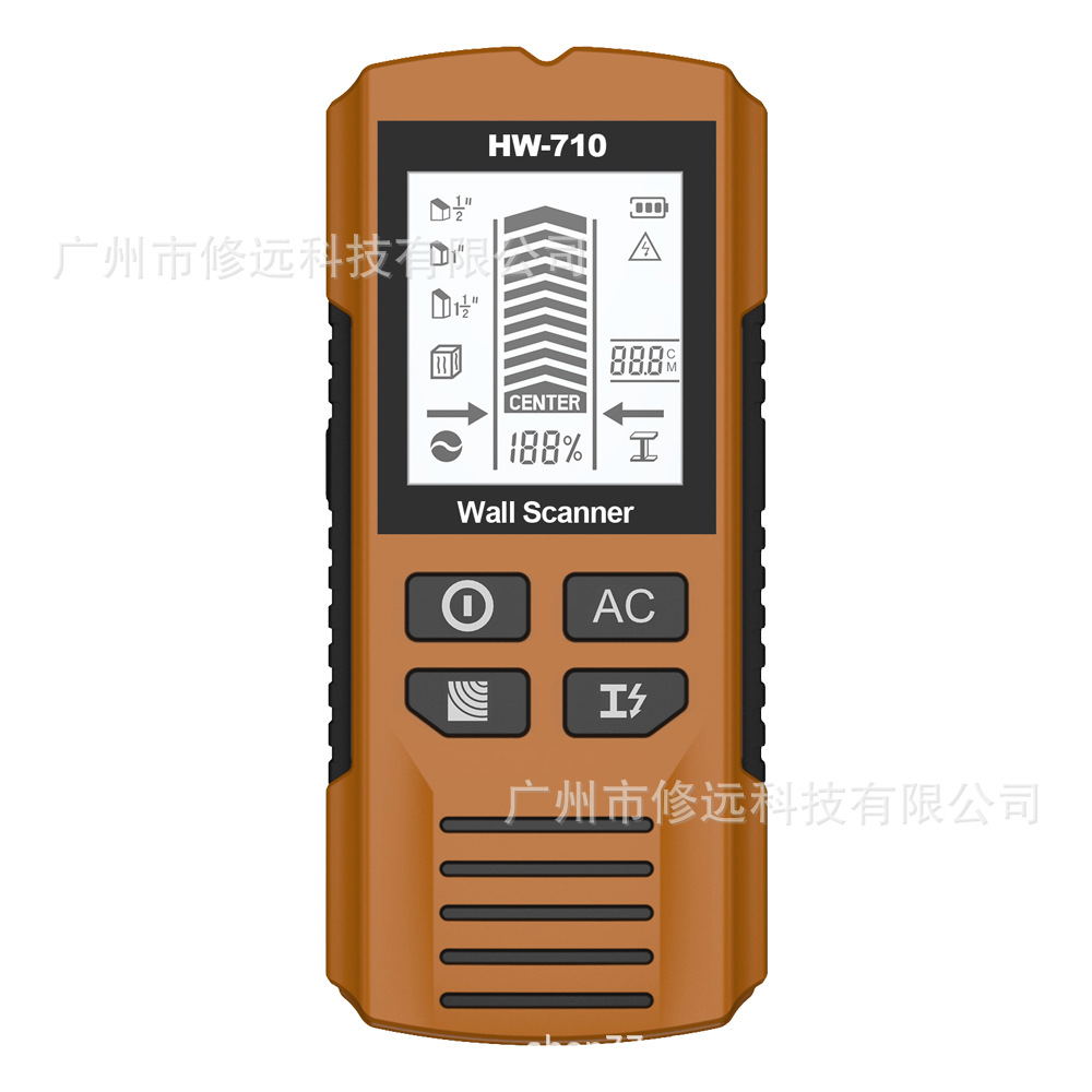 Cross-border Handheld Wall Metal Detector Drilling Special Testing Instrument Wood/Metal/Wire