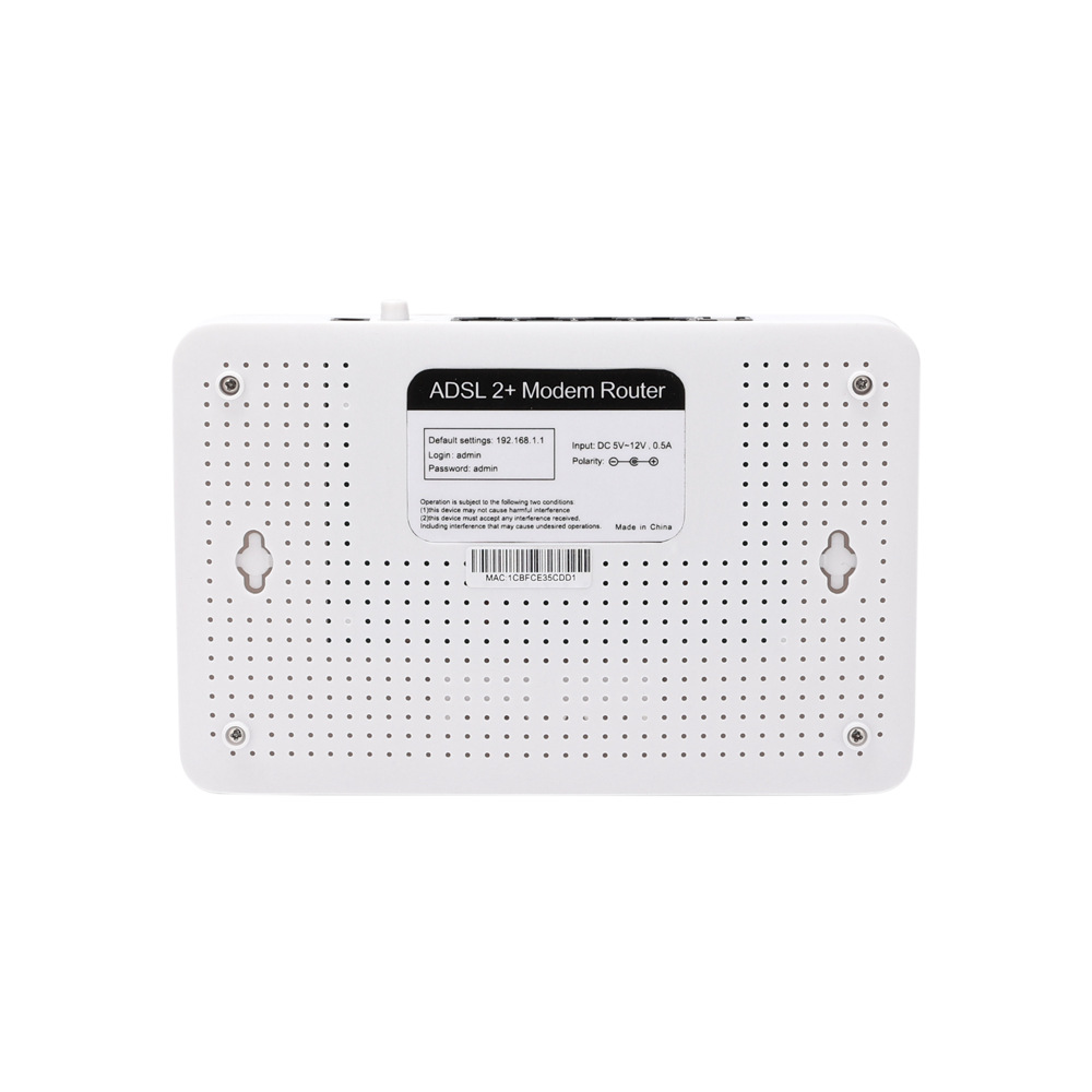 ADSL RJ11 RJ45 modem router with cat genuine goods router wholesale