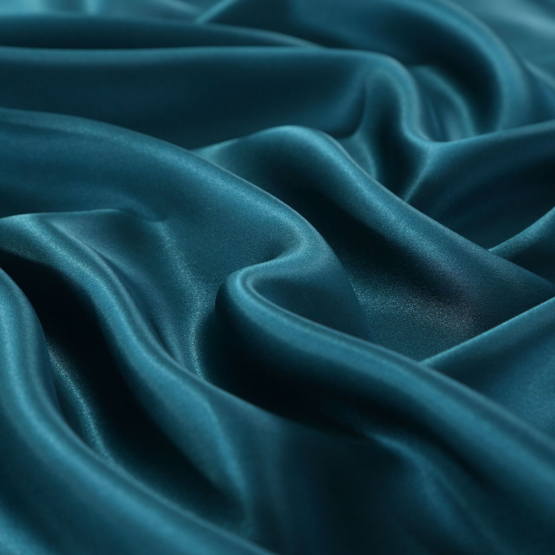 100 Mulberry Silk Solid Color 25 m Silk Fabric Plain Crepe Satin 114 Door-width High-grade Clothing Pillowcase Fabric Wholesale