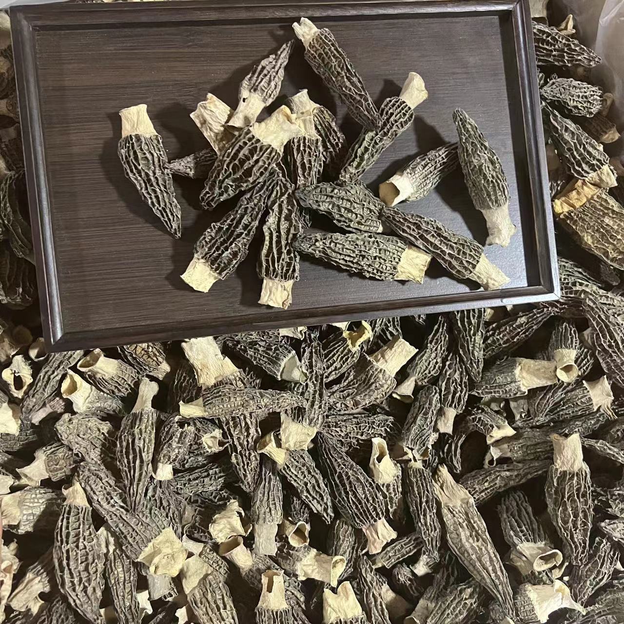Yunnan 5-9 dried morchella 500g first crop dried morchella wholesale cut handle Morchella special offer free shipping