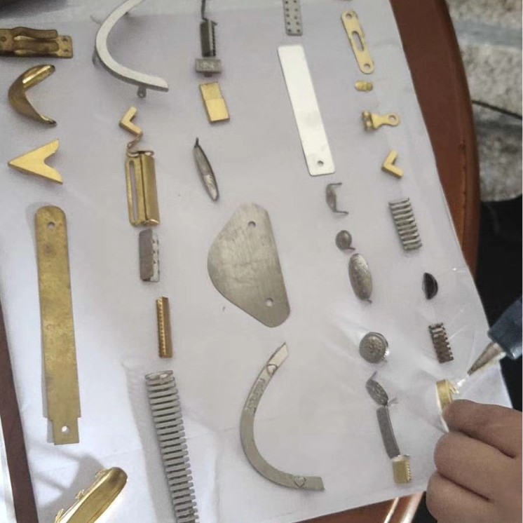 Studded Metal Shoe Toe Buckle Decoration Shoe Flower Accessory Selection New Favorite Shiny Closed-Toe Closed-Back Copper Iron Shoe Heel G1476