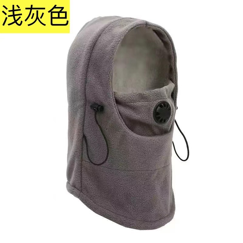 Polar Fleece Hat, Outdoor Cycling and Fishing Hat, Winter Warm Hat with Breathing Valve, Ice Fishing and Winter Fishing Windproof Hat