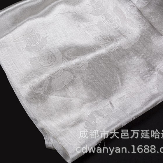 Silk Hada 3m X 60cm Jacquard Hada Direct from Manufacturer Xizang Mongolian High-End Gift Five Elders