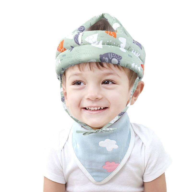 Baby Head Protection Pillow, Anti-Fall Artifact, Head Protection Pad, Summer Anti-Collision Head Learning to Walk, Baby Four-Season Toddler Hat