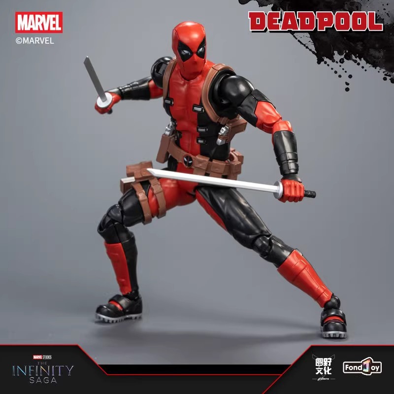 Authentic Panle Hero Avengers Marvel Deadpool Assembled Arm Movable Model Hand Model Animation Toy
