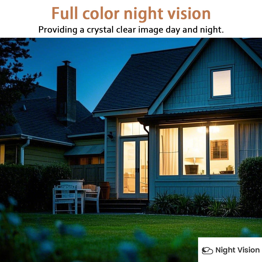 New HD Smart Video Doorbell WiFi Wireless Remote Monitoring Two-way Intercom tuya Full Color Night Vision Doorbell