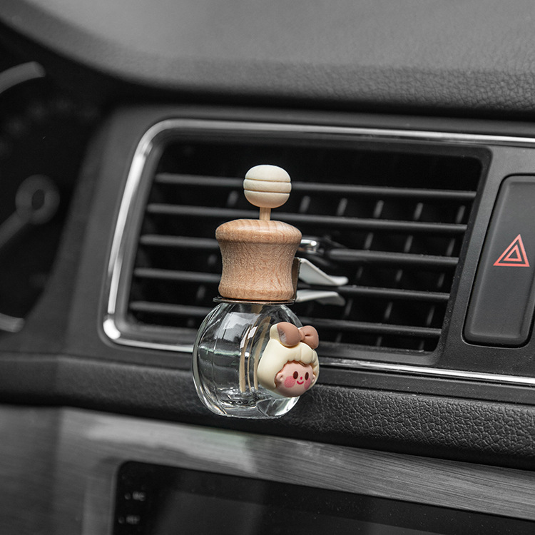 Cartoon Air Outlet Car Air Conditioner Air Outlet Decorative Aromatherapy Can Be Used as a Small Car Ornament with Long-Lasting Light Fragrance Air Conditioner