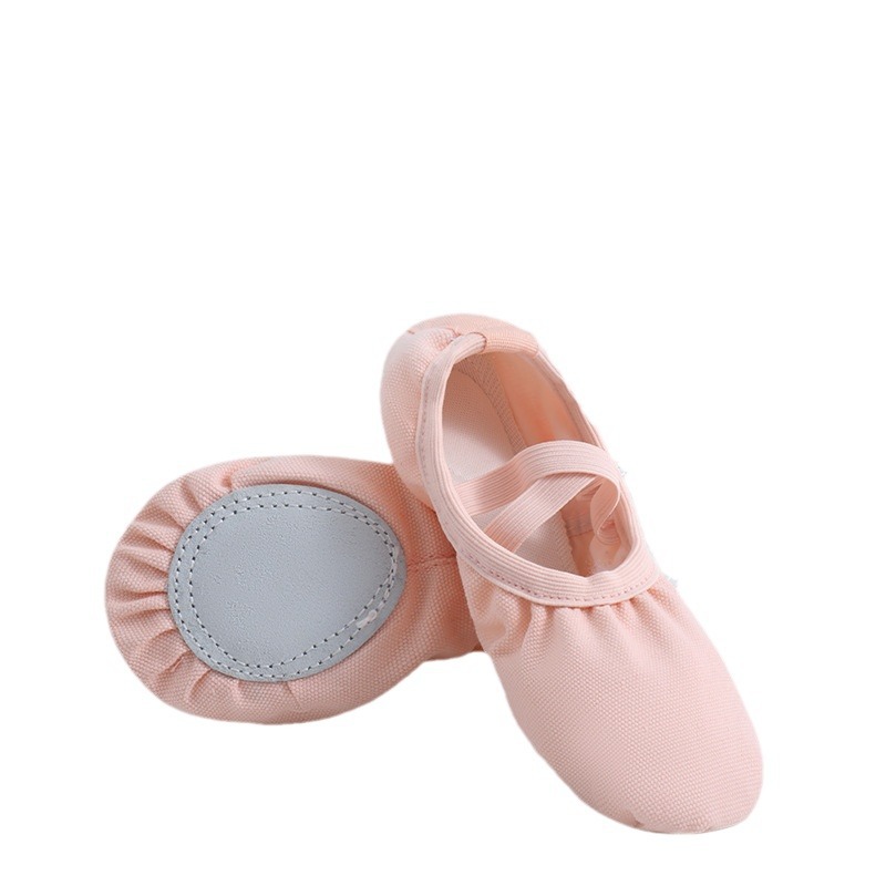 Wholesale Lace-up Free Dance Shoes Adult Children Soft Bottom Cat Claw Girls Dancing Practicing Body Yoga Ballet Shoes