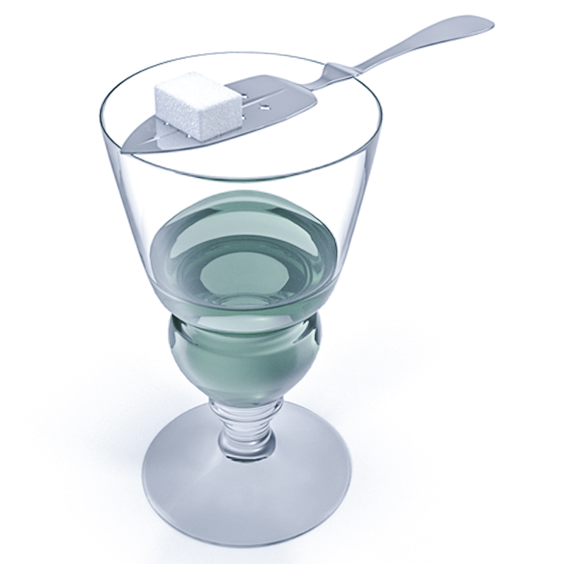 ▧ Absinthe Spoon for Bar Bartending, Absinthe Spoon, Bitter Spoon, Absinthe Strainer Spoon, Absinthe Spo