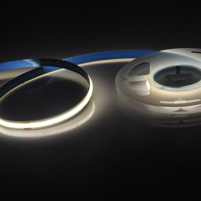 Household Led Linear Light Strip 24V Low Voltage Cob Flexible Light Strip 5mm Chip Line Light Ruishang Optoelectronics