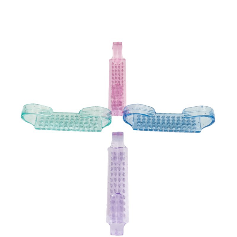 Manufacturer Supplies Translucent Plastic Nail Art Brush, Small Horn Brush, Horn Brush, Nail Brush, Toy Cleaning Tool