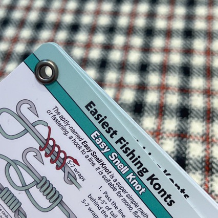 Иллюстрационная карточка узлов для рыболовных крючков в азиатской и английской системах с иллюстрацией узлов на английском алфавите