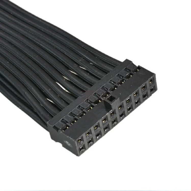 USB3.0 extension cable to solve the problem that the motherboard is blocked by the graphics card 19pin flexible cable 15cm black flat cable