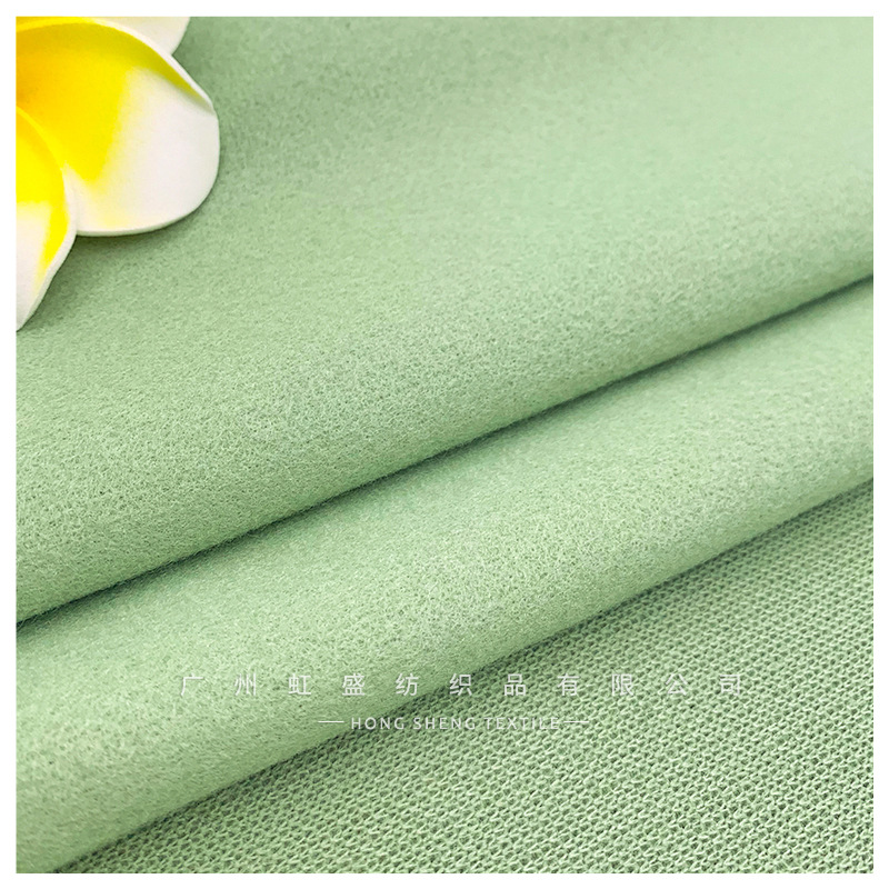 New woolen fabric 540~580g thickened dragon and phoenix woolen 2021 polyester woolen overcoat jacket suit fabric
