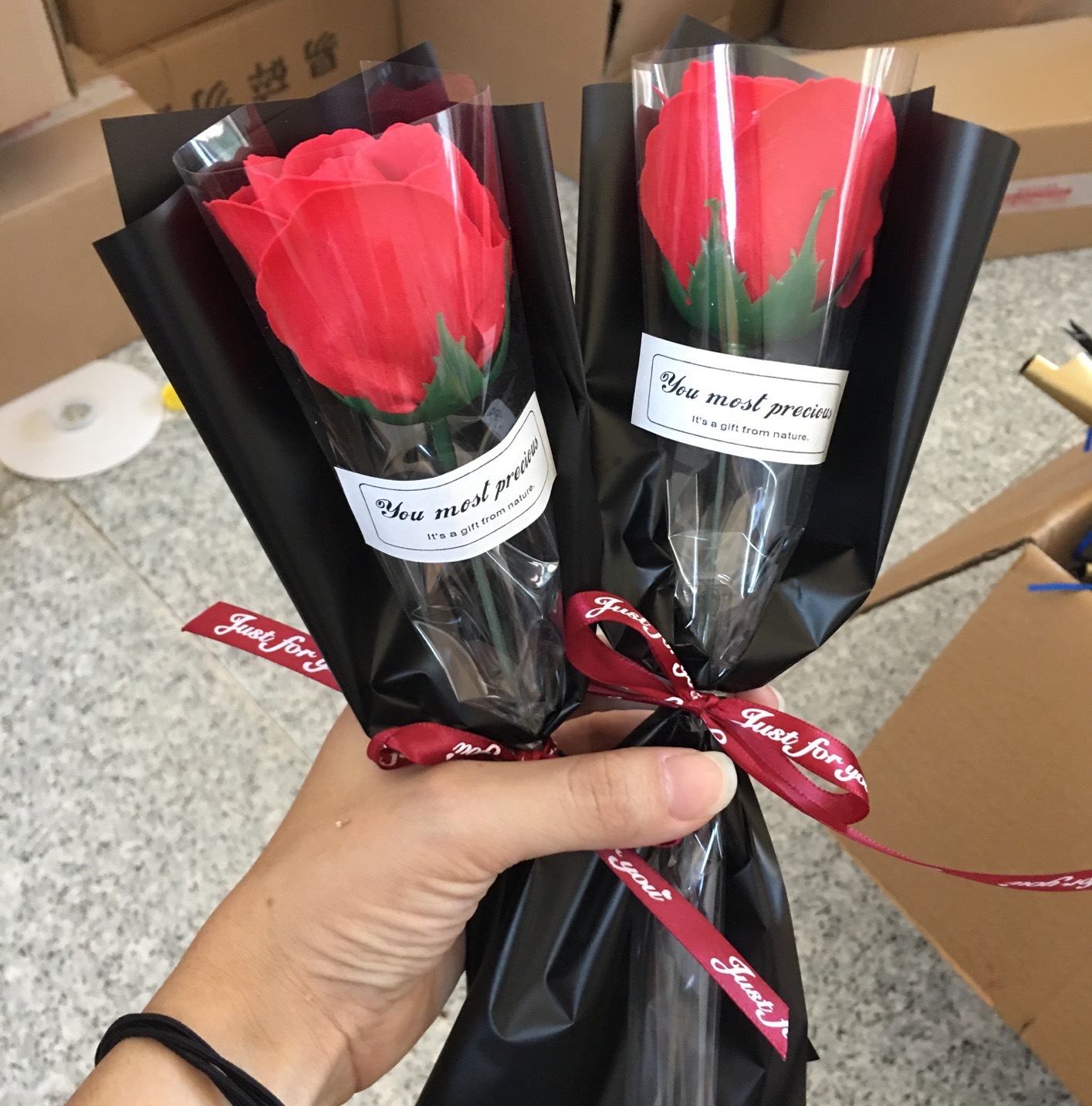 Гвоздика на Международный женский день, мыльные цветы в виде розы, креативное украшение для подарка на День матери и День благодарения