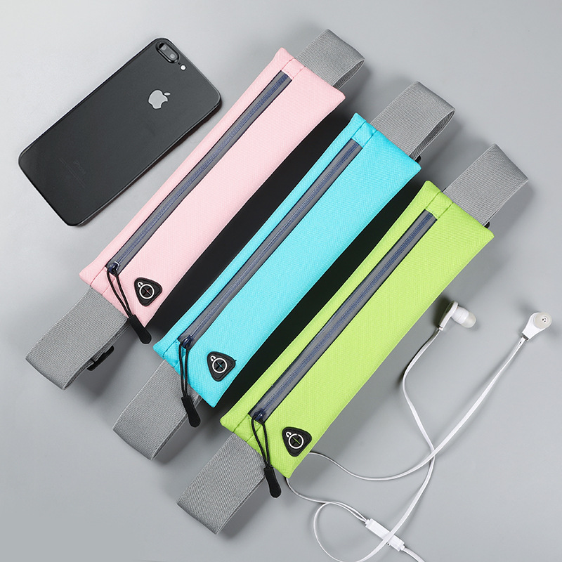 New Outdoor Sports Waist Bag Water-repellent Men's and Women's Running Mountaineering Fitness Marathon Lightweight Invisible Mobile Phone Waist Bag