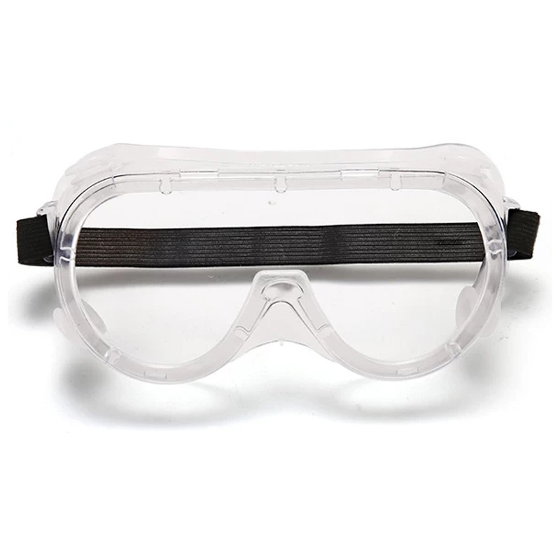 Soft Edge Goggles Dust-proof Anti-fog Anti-shock Anti-splash Four-bead Goggles PC Lens Labor Protection Goggles