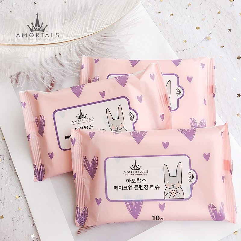 Салфетки для снятия макияжа Ermu, одноразовые, мягкие